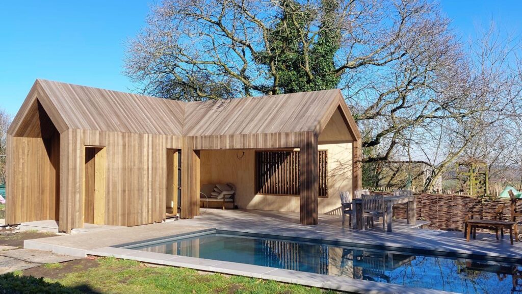 Prefab houten huis
