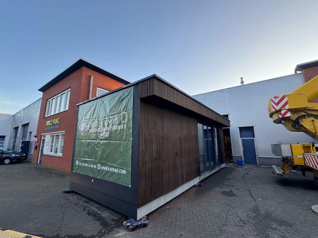 Prefab aanleunwoning