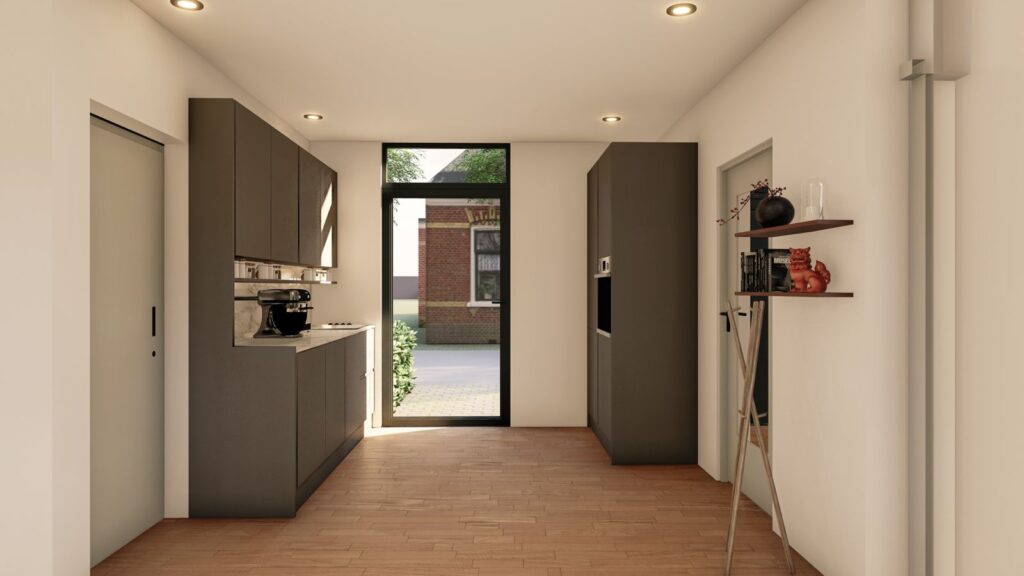 Prefab chalet hal