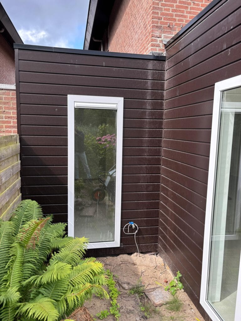 Aanbouw Rotterdam zijkant