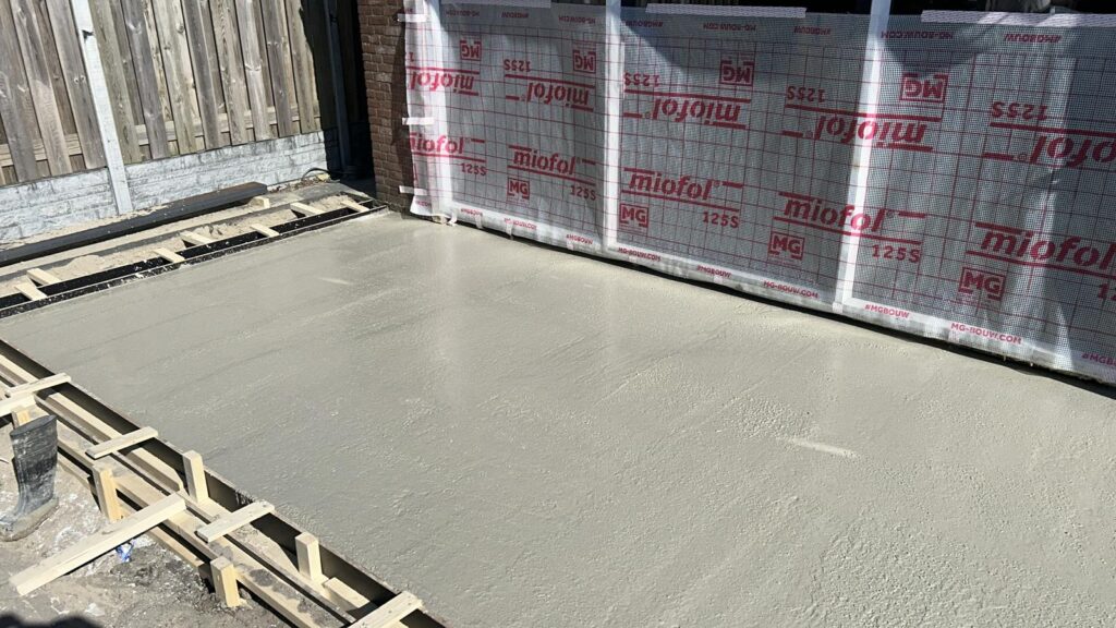 fundering aanbouw 3x5.60 spijkenisse