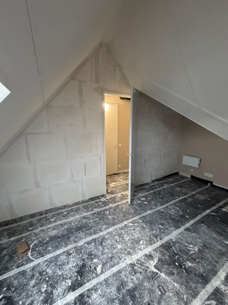 tussenwand slaapkamer