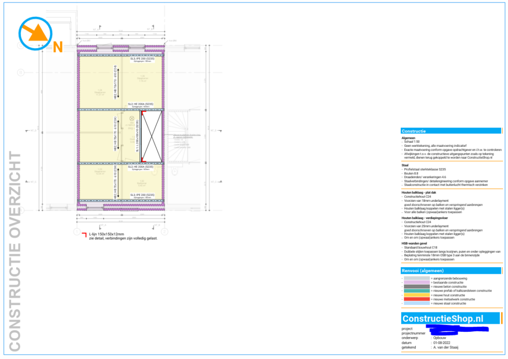 Almere constructieberekening opbouw