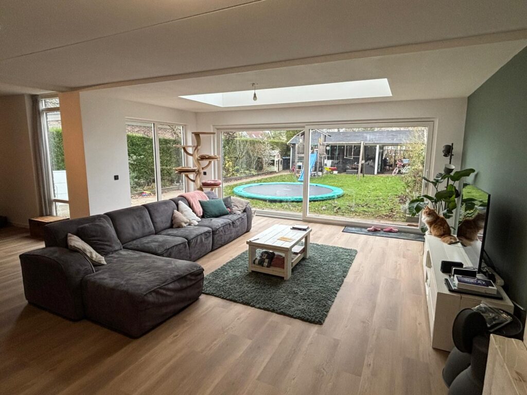 details uitbouw Lelystad 2025 eerst gemaakt met een constructietekening en vanuit daar verder gebouwd