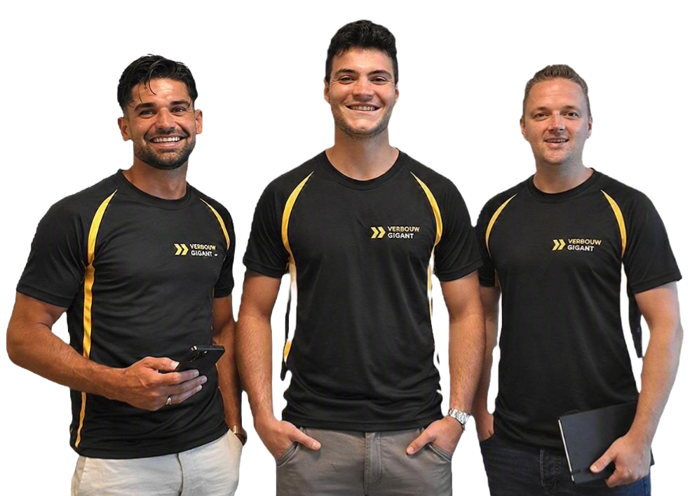 Het team van Aannemer Gigant